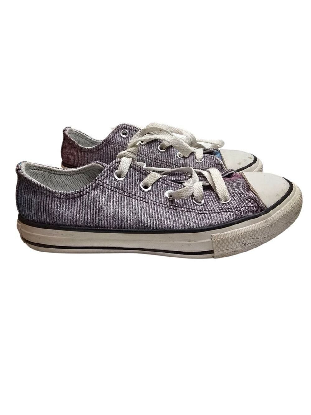 Converse Purple Low Top Girls Sneakers 2